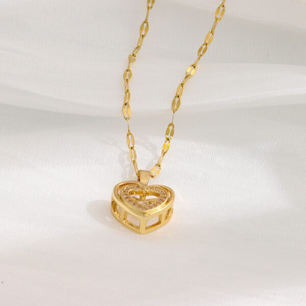 Pendant Titanium Steel Necklace - Image 5