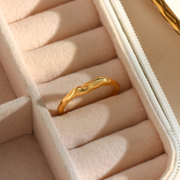 Elegant Stainless Steel Ring - Image 3