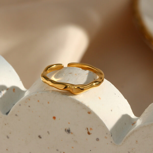 Elegant Stainless Steel Ring - Image 5