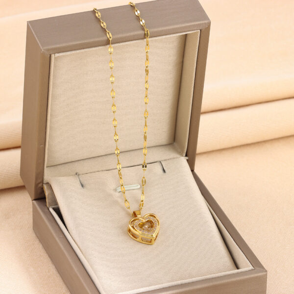 Pendant Titanium Steel Necklace - Image 4