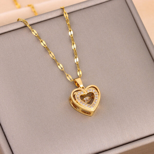 Pendant Titanium Steel Necklace